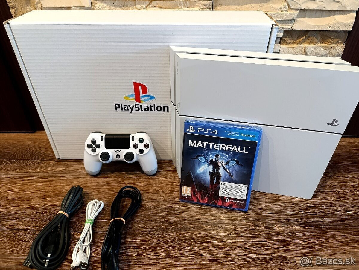 Playstation 4 500 gb (biela) - 2