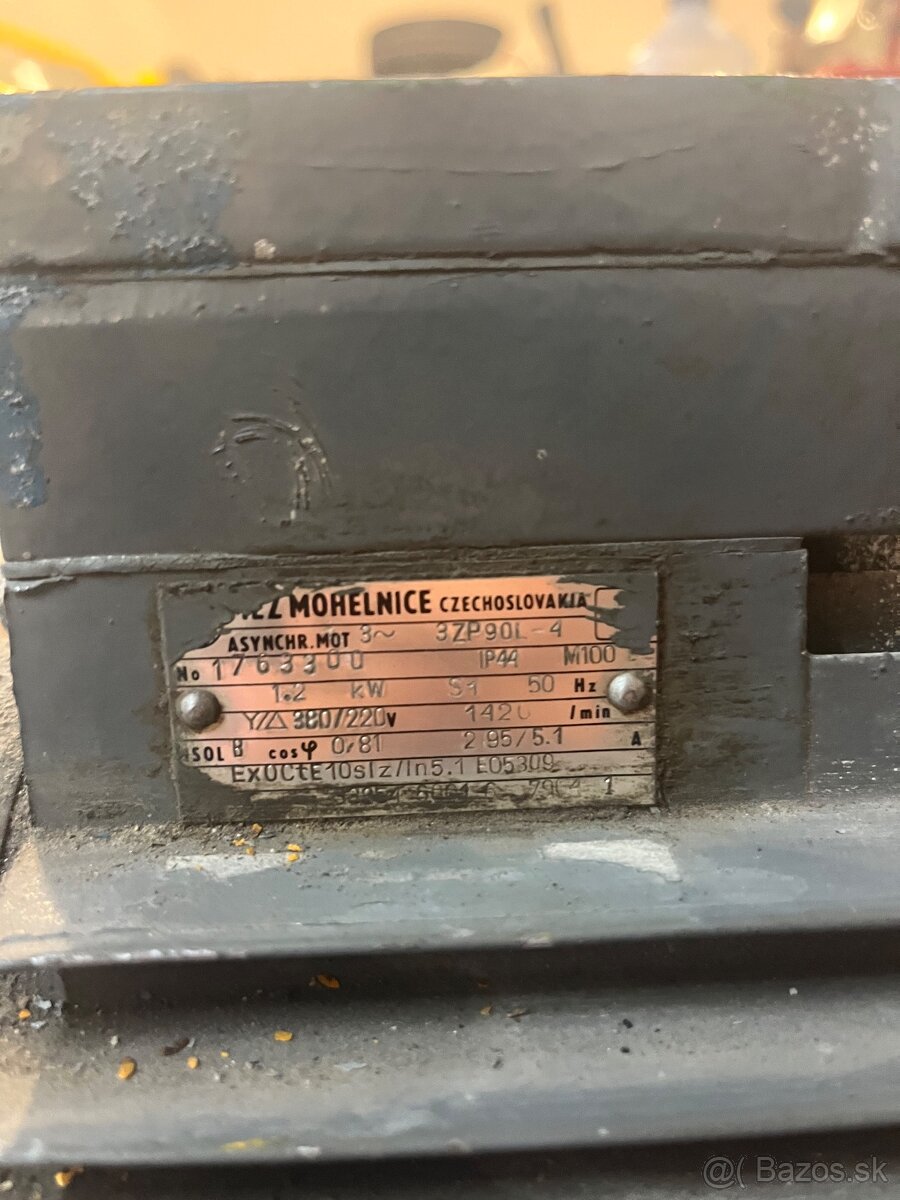 Elektromotor mohelnice 1.2kw - 2