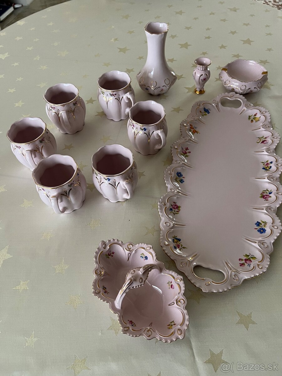 Ružový porcelán Chodov Lenka - 2
