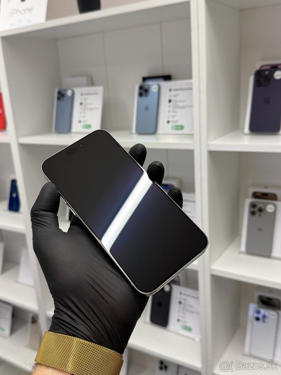 ZÁRUKA 2 ROKY / Apple iPhone 15 Pro Max 512GB White Titan - 2