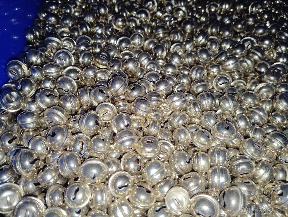 Kovové rolničky pre vianočnú tvorbu - 2