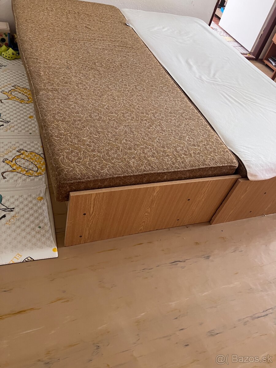 Postel s odkladacim priestorom 200x85 - 2