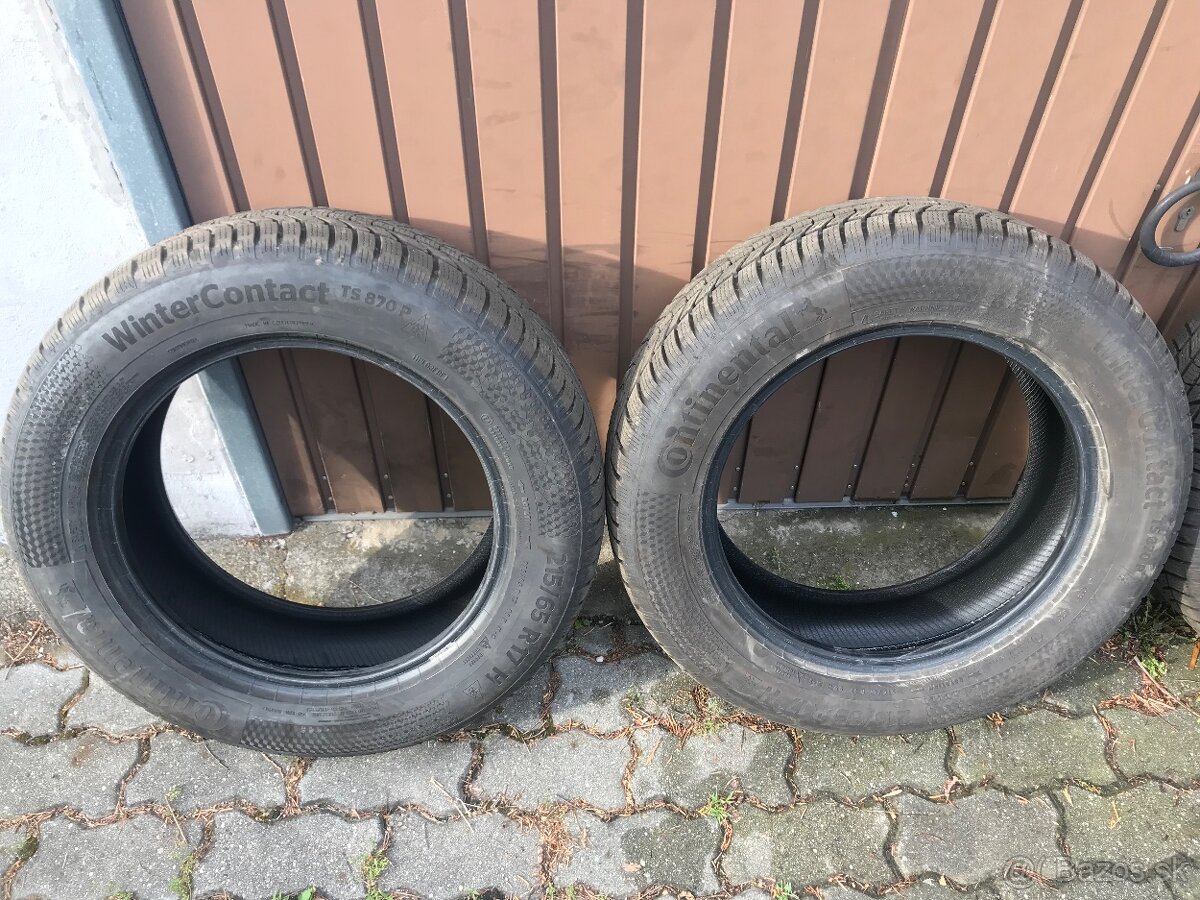 Zimná sada Continental WinterContact TS870P 215/65 R17 - 2