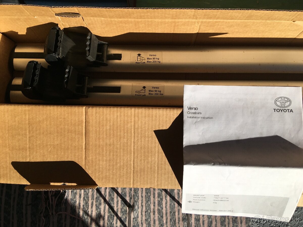 Toyota Verso 2009 - 2018 - 2