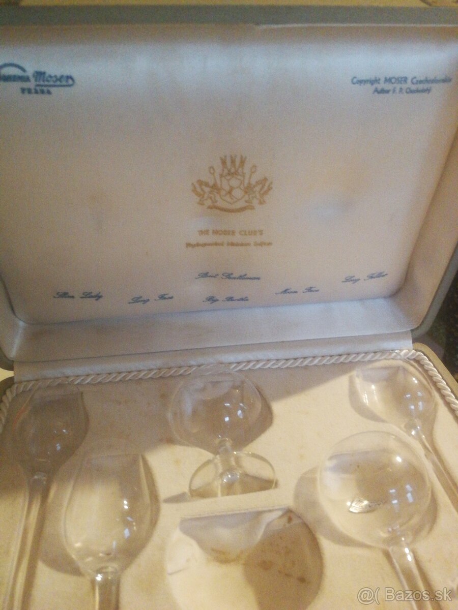 Moser originalne pohare - 2