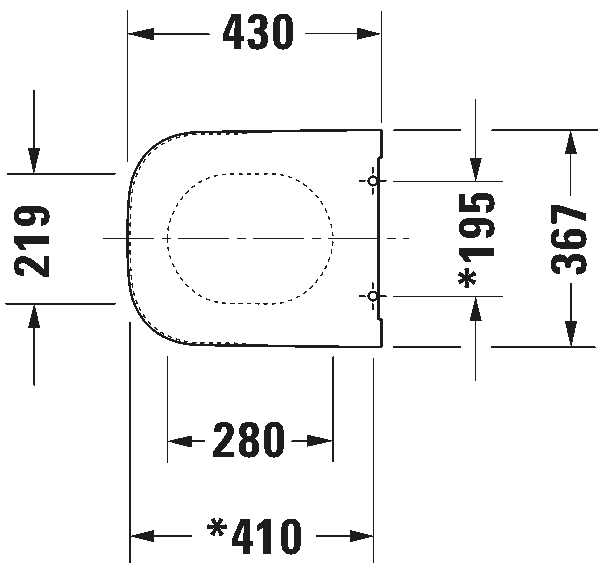 Predám wc dosku Duravit Happy D.2 0064590000 - 2