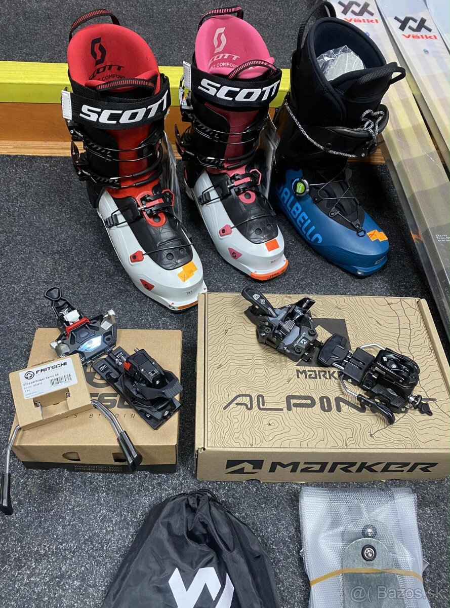 Nový skialpový komplet Völk Rise 80 - 2