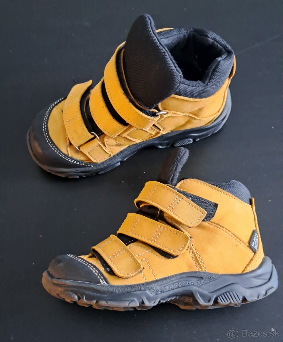 Chlapcenske zimne kozene topanky - 2