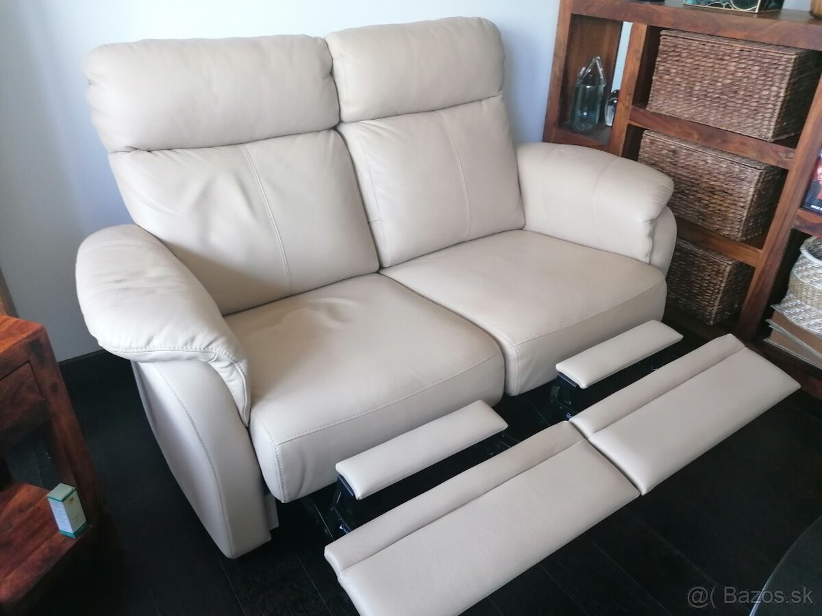 Dvojsed kožená sofa - 2
