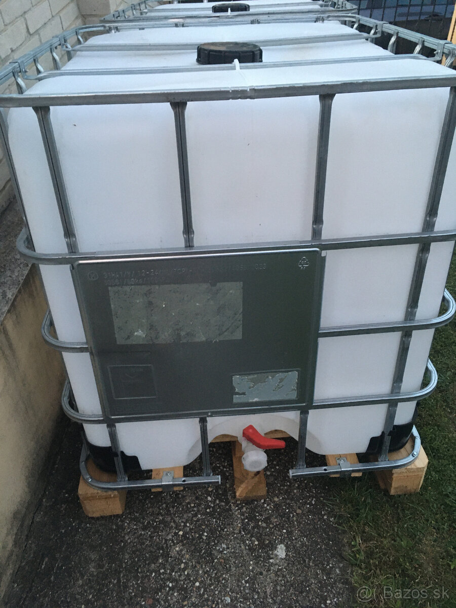 IBC, kubíkovka, vodná nádrž - 2