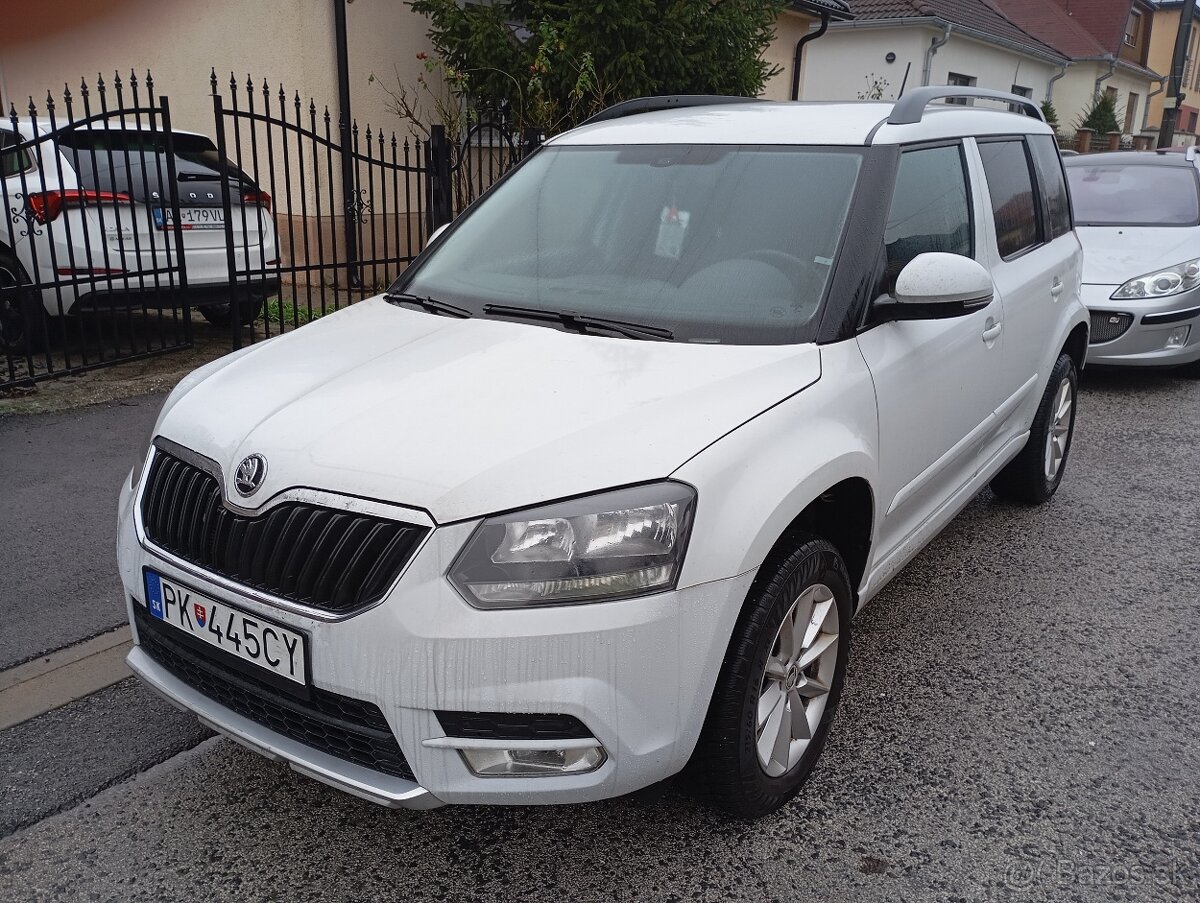 škoda yeti 1,2tsi,81kw,M-6 - 2