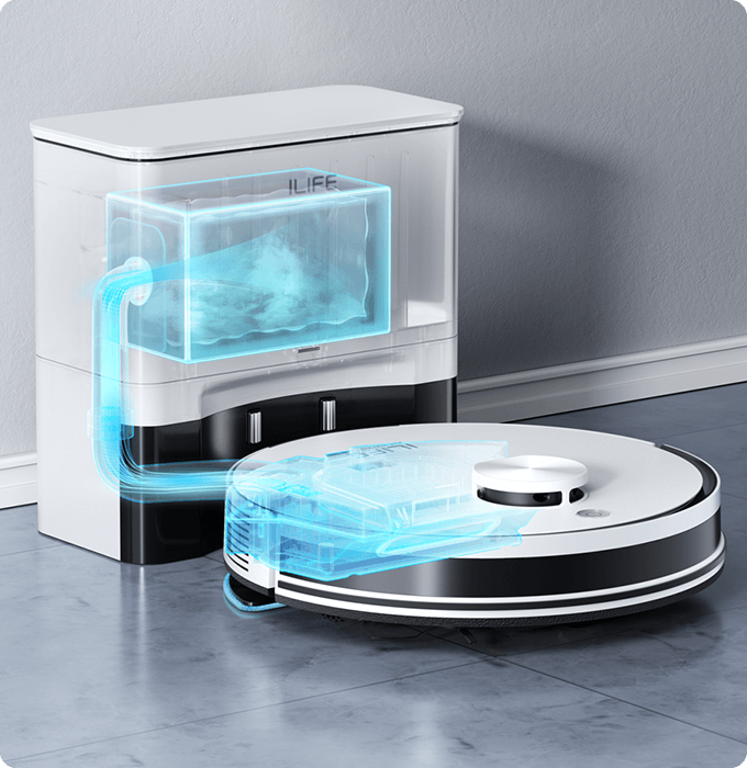 Robotický vysávač s dokovacou stanicou - 2