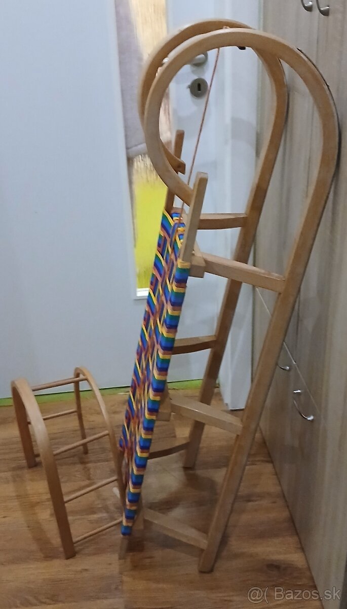 Klasické drevené sánky - 2