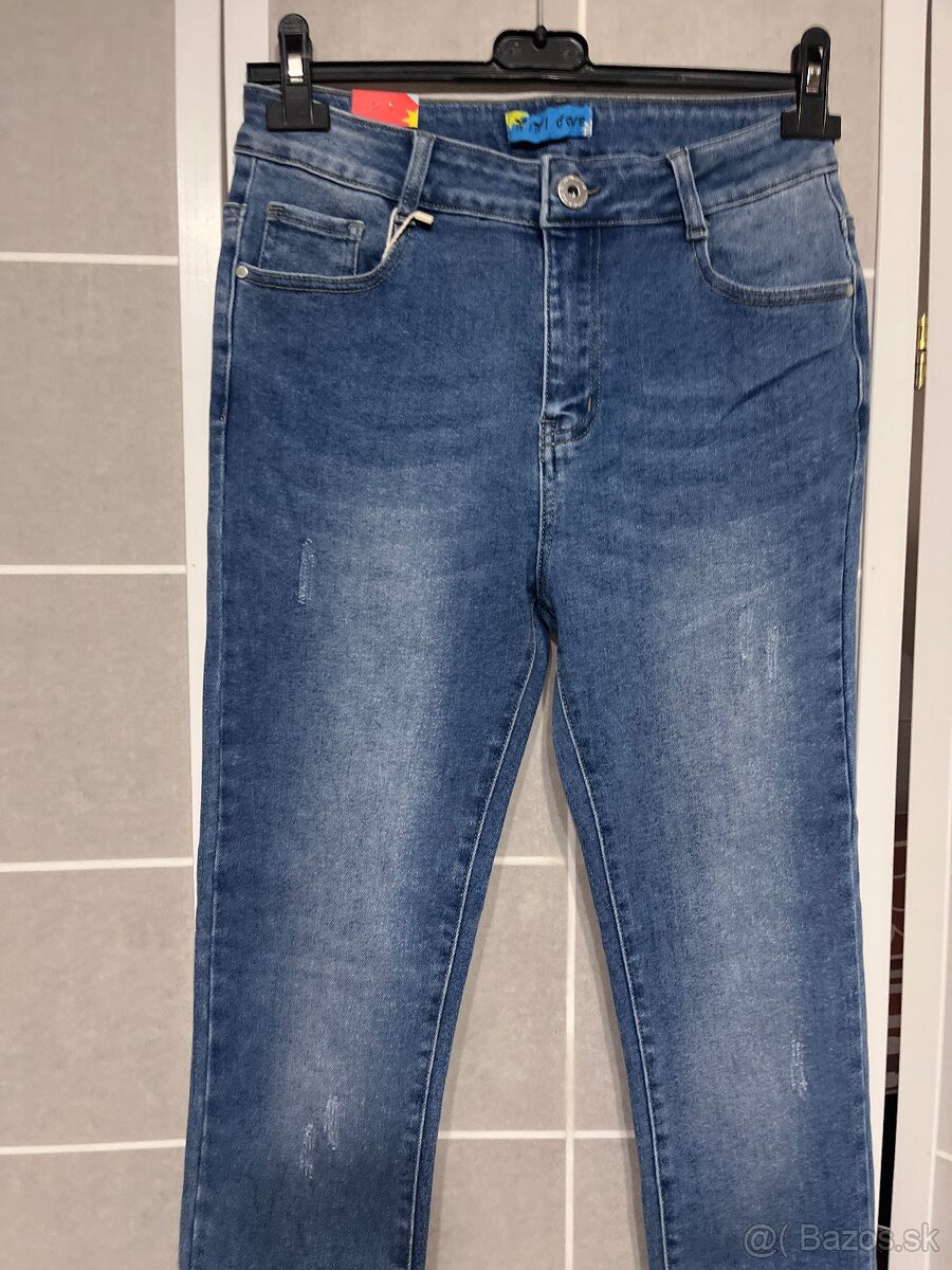 Dámske modré rifle - 2