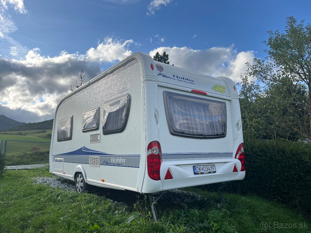 Predám obytný príves HOBBY 460 - 2