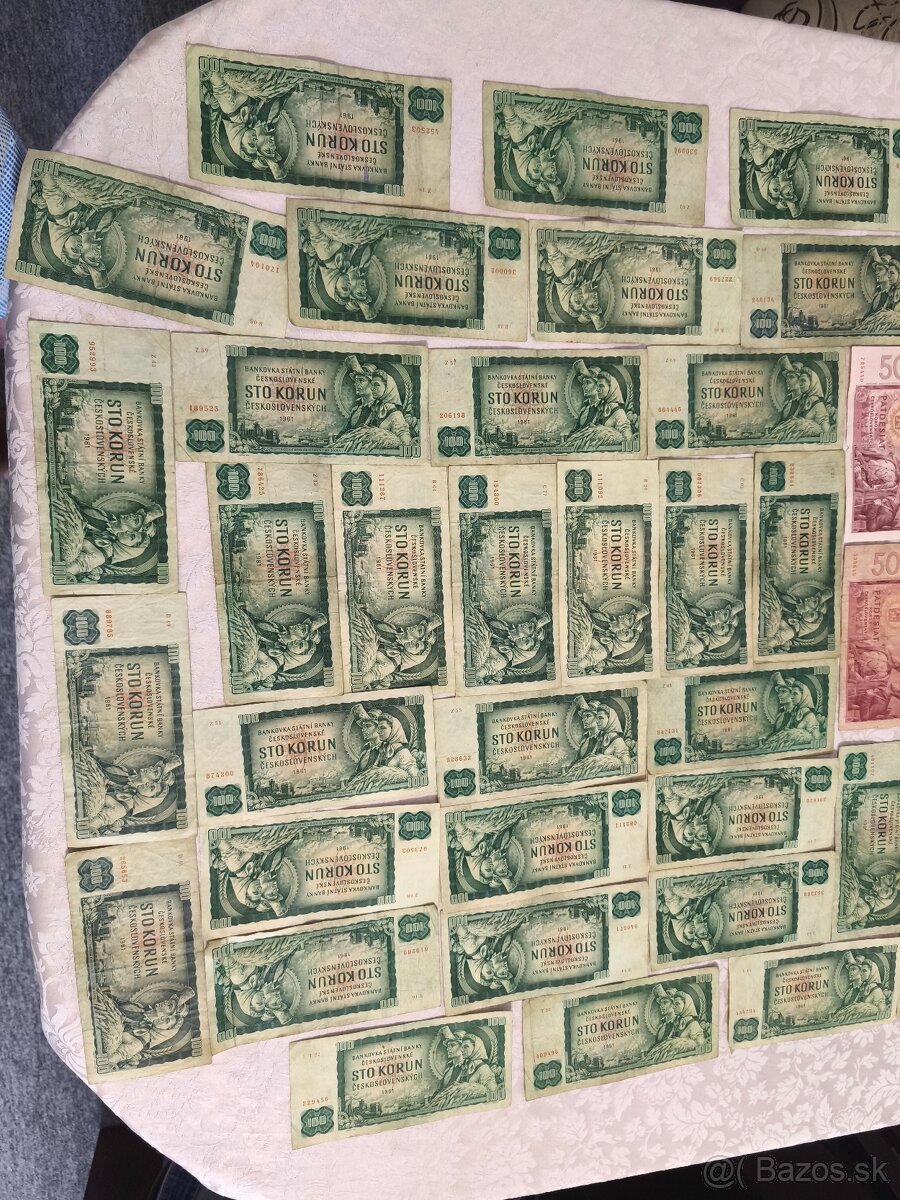 Predám staré slovenské bankovky - 2