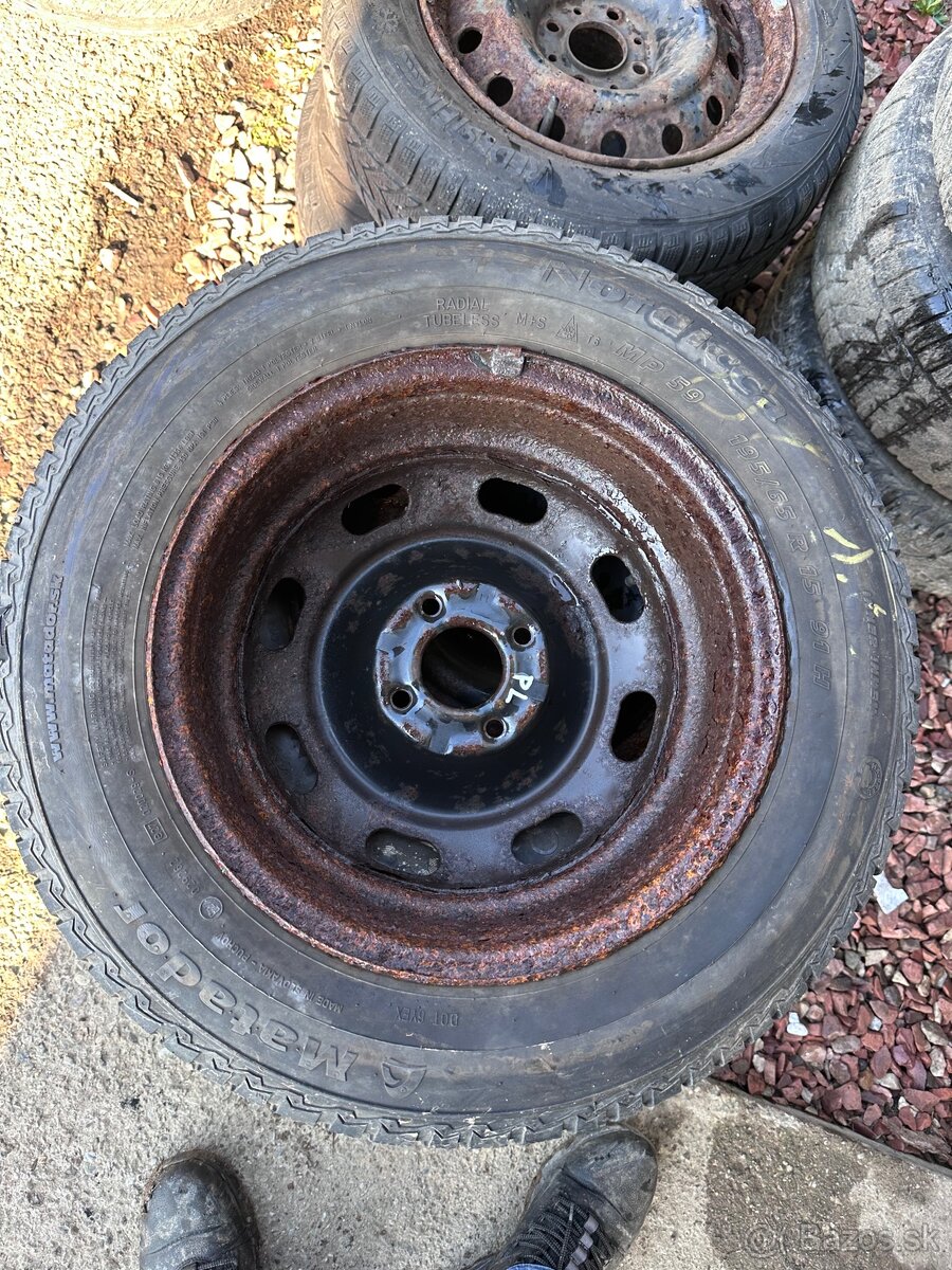 Plechove disky R15 4x108 - 2