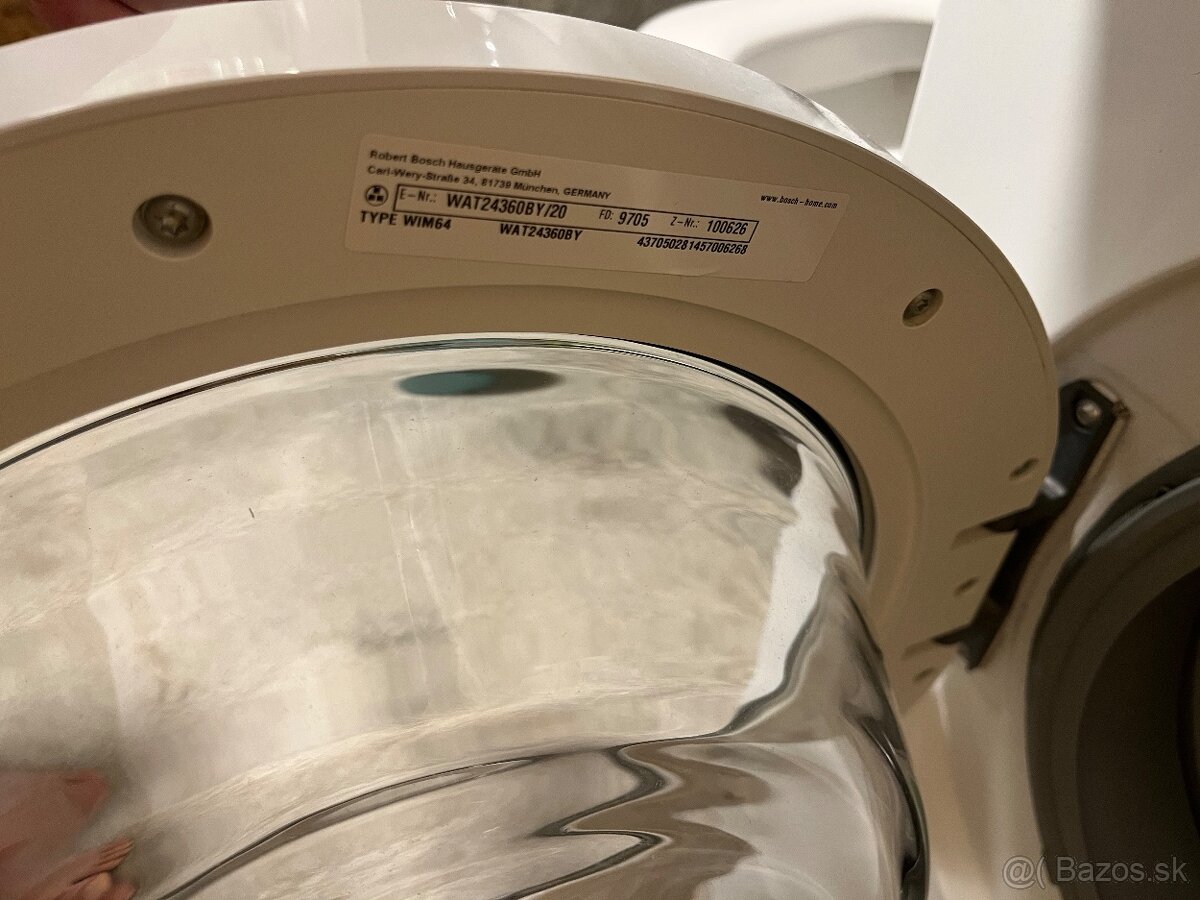 Predám set Bosch série 6 - práčka a sušička - 2