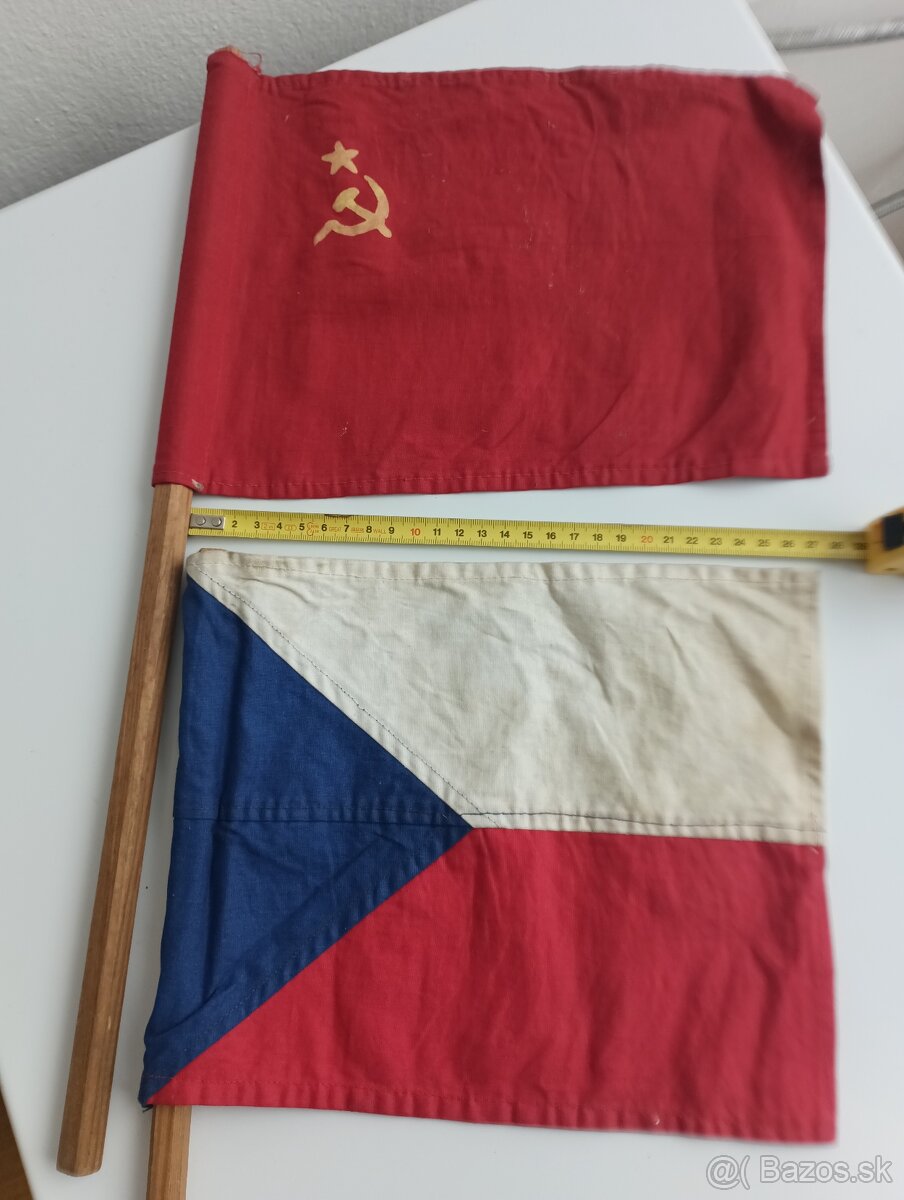 Retro mávatká vlajky - 2