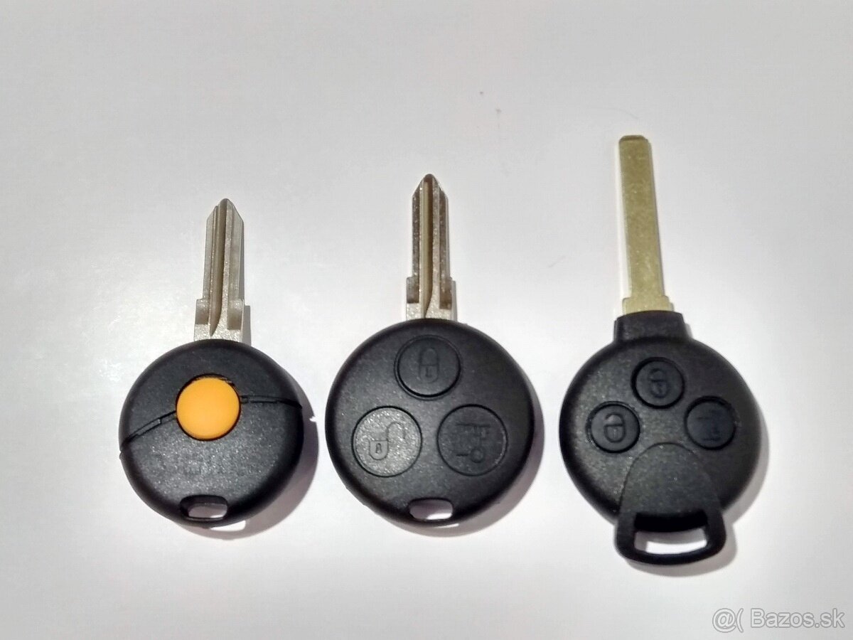 autokľuč obal kluča Smart mercedes - 2