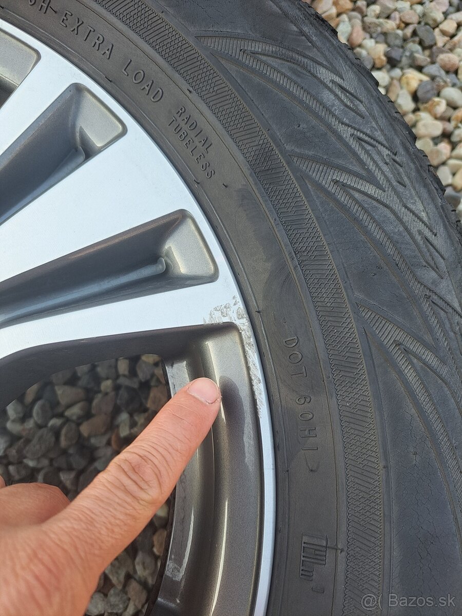 Hlinnikove disky 17" original Toyota - 2