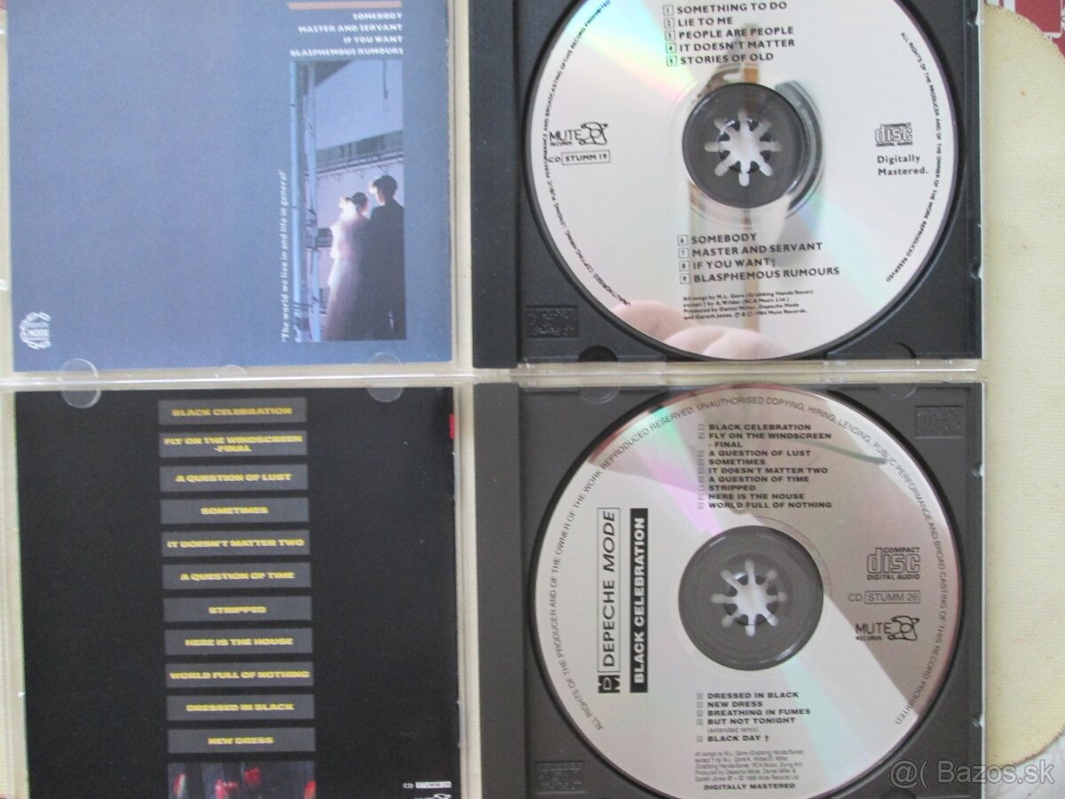 DEPECHE MODE + ERASURE - MUTE CZECHOSLOVAKIA (CD) - 2
