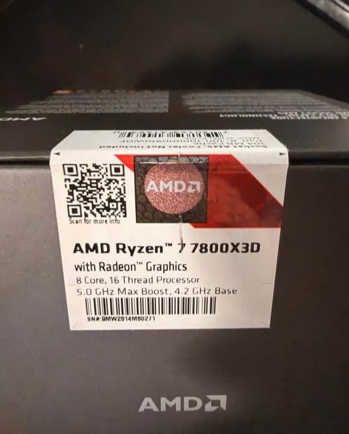 AMD Ryzen 7 7800X3D - 2