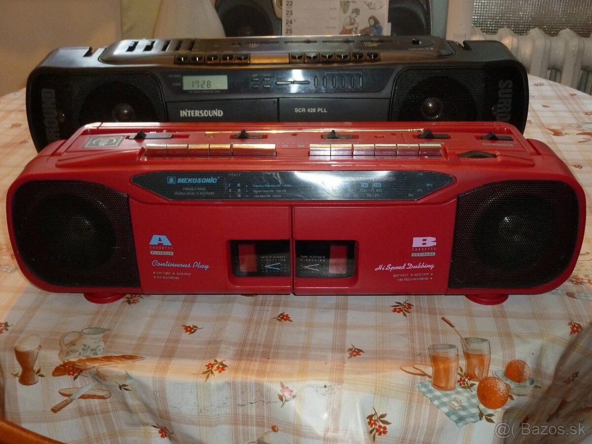 Predám rádiomagnetofóny INTERSOUND a MEKOSONIC - 2