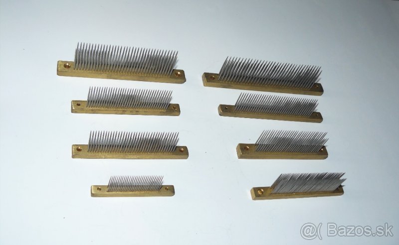 GILL HŘEBENY nejen pro POSUKOVACÍ STROJE (mosaz) - 2