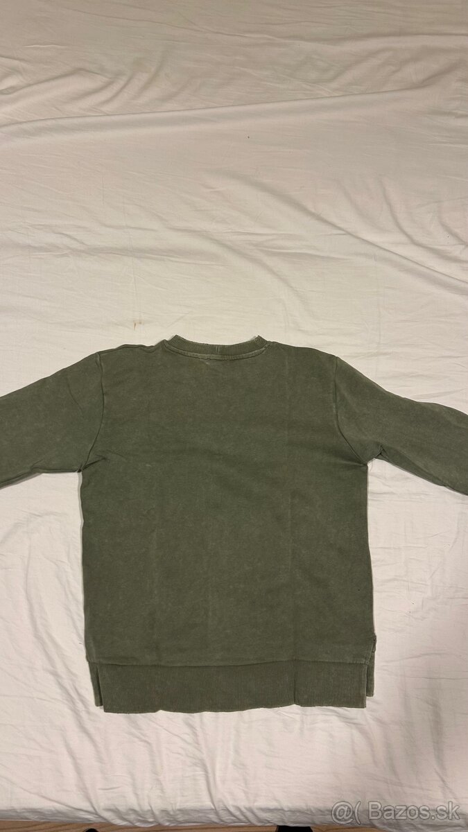 Khaki mikina Benneton - 2