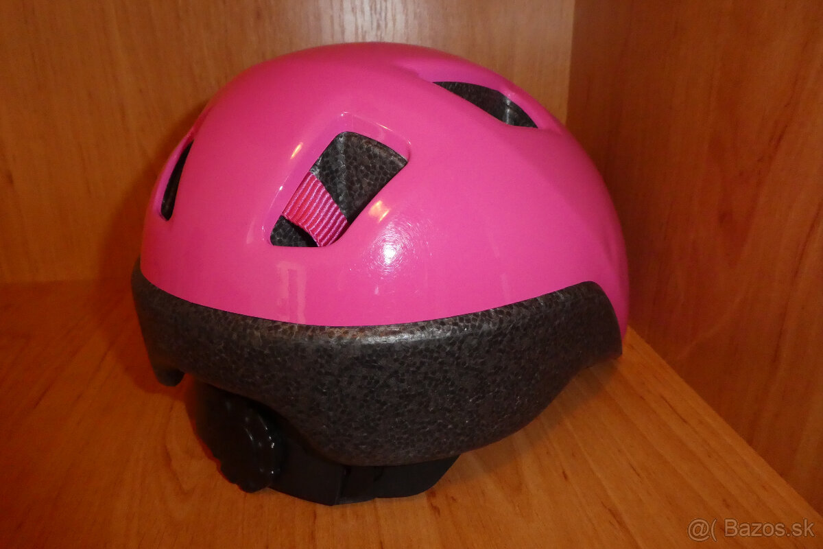 Detská prilba 48-52 cm ružová - 2
