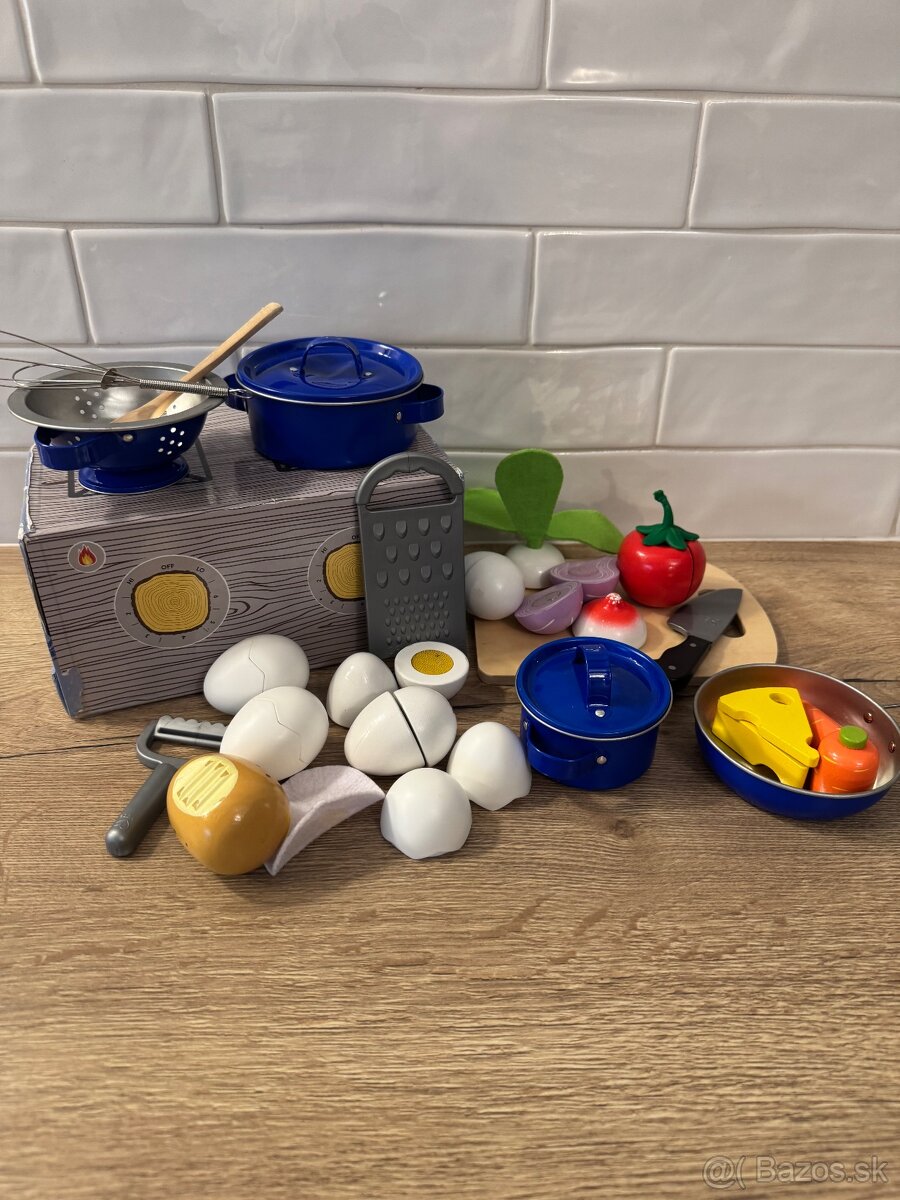 Kufrík s hráčmi a zeleninou - 2