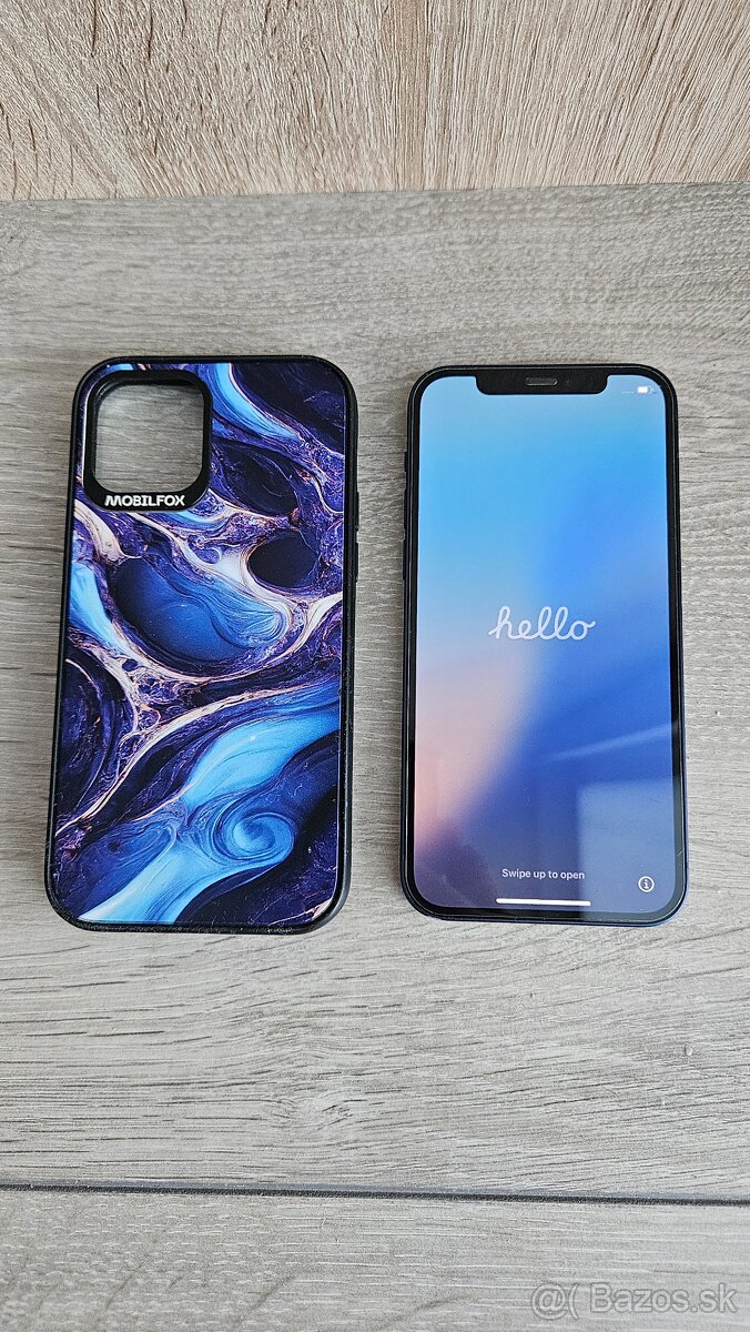 Apple iPhone 12 128GB modrý - TOP STAV - 2