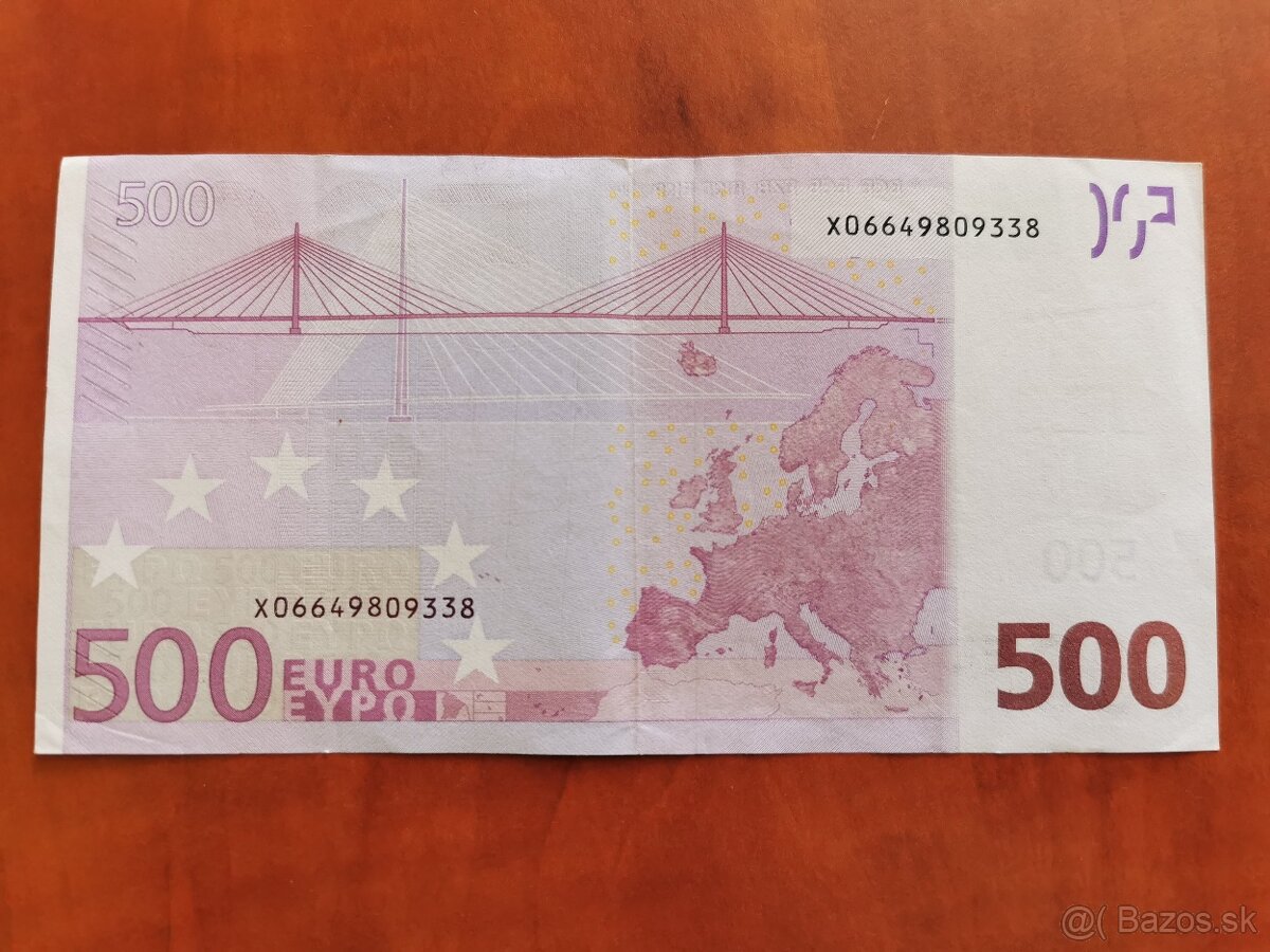500 euro bankovka - 2