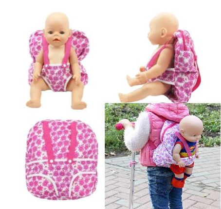 Ruksačik s nosičom pre bábiky/zvieratko - 2