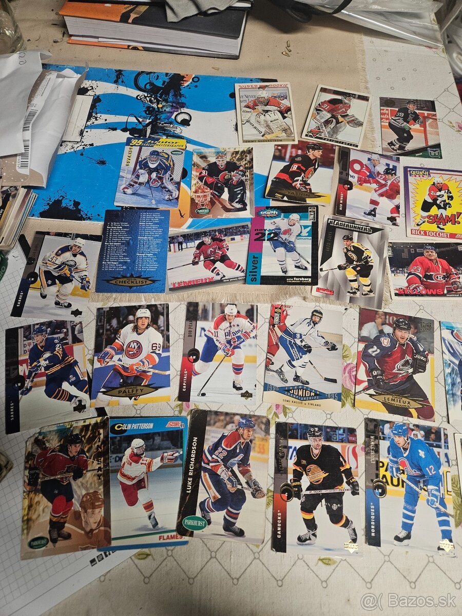 Hokejové kartičky - 2