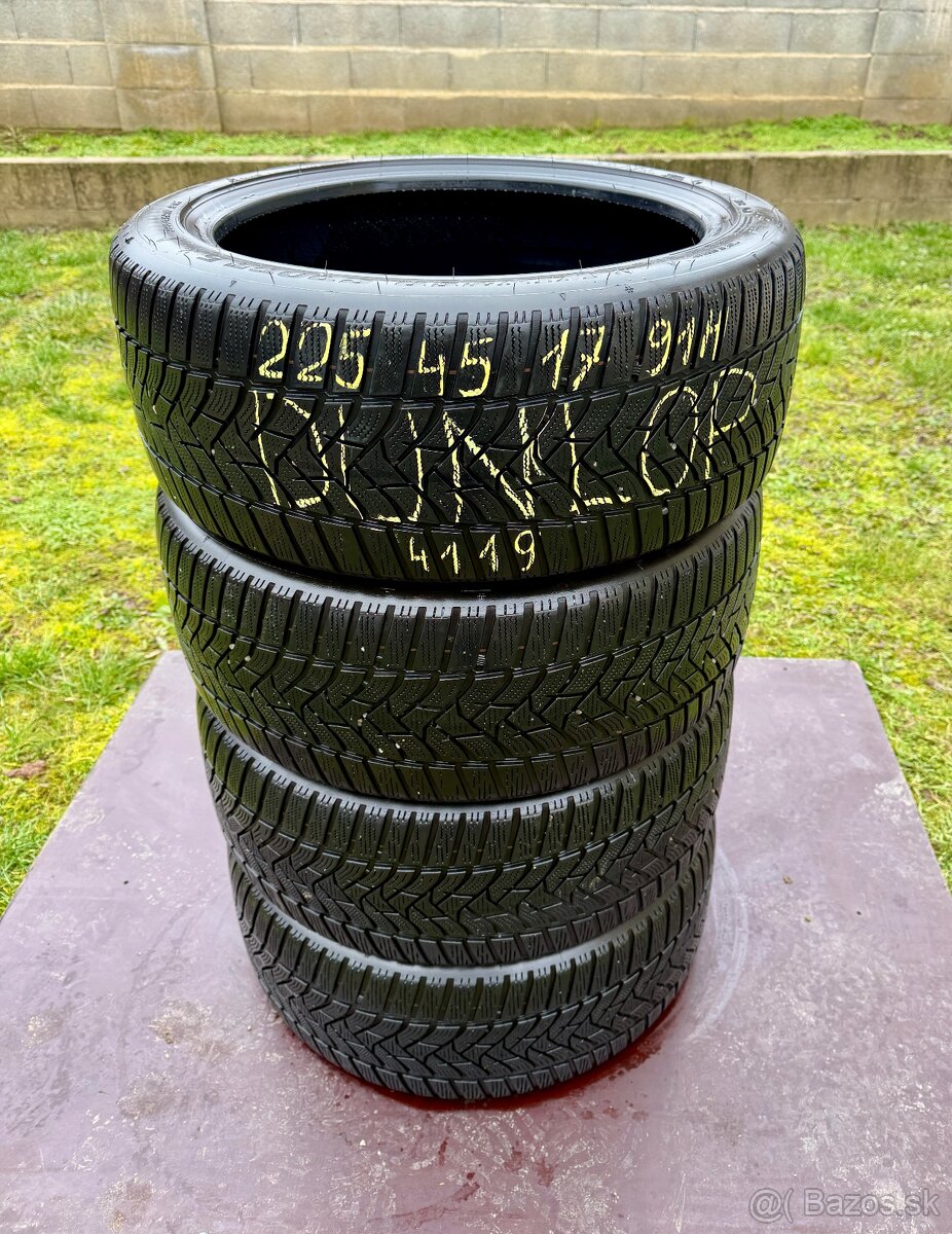 225/45 r17 zimné DUNLOP 91H - 2