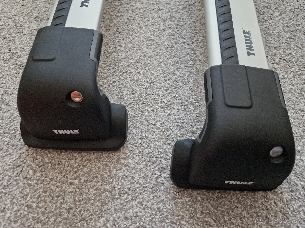 Strieborny Thule wingbar edge pre BMW - 2