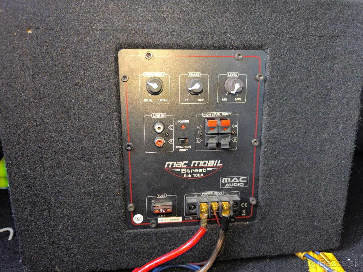 Subwoofer Mac Audio Mobil Street 108A - 2