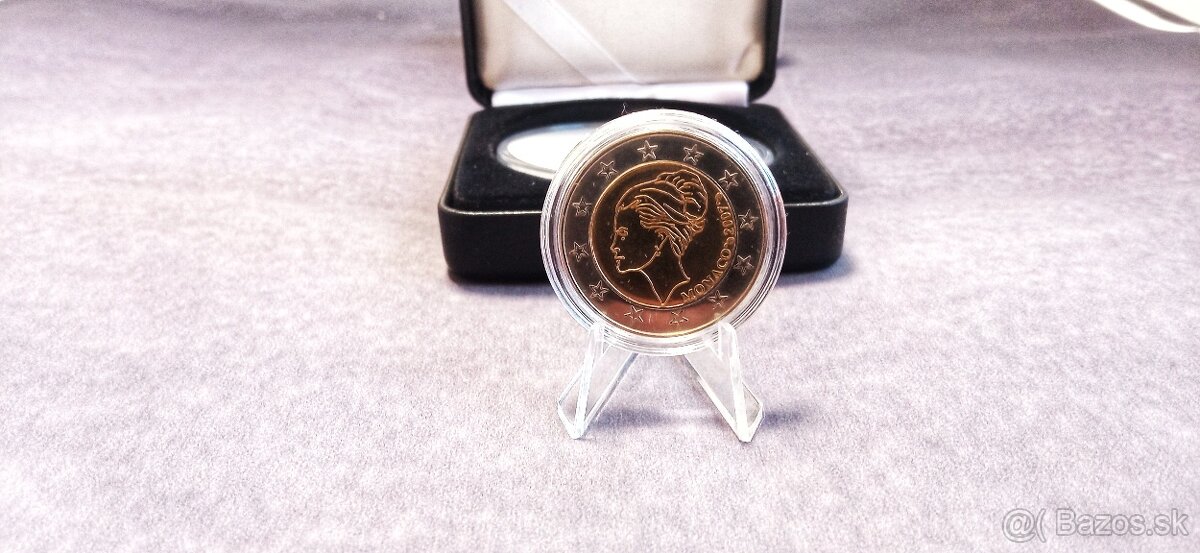 2€ Monako 2007 Grace Kelly, Probe verzia - 2