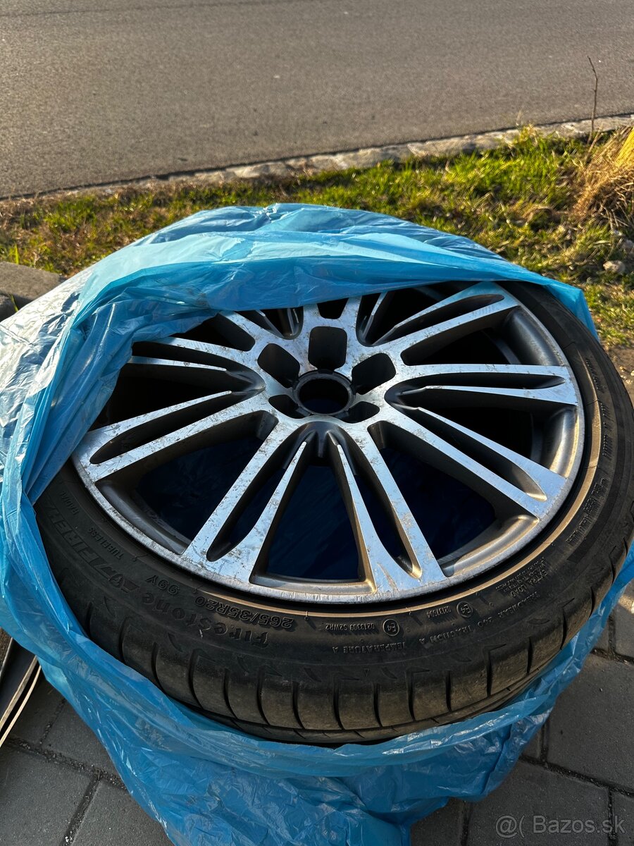 Disky Audi r20 5x112 + pneu - 2