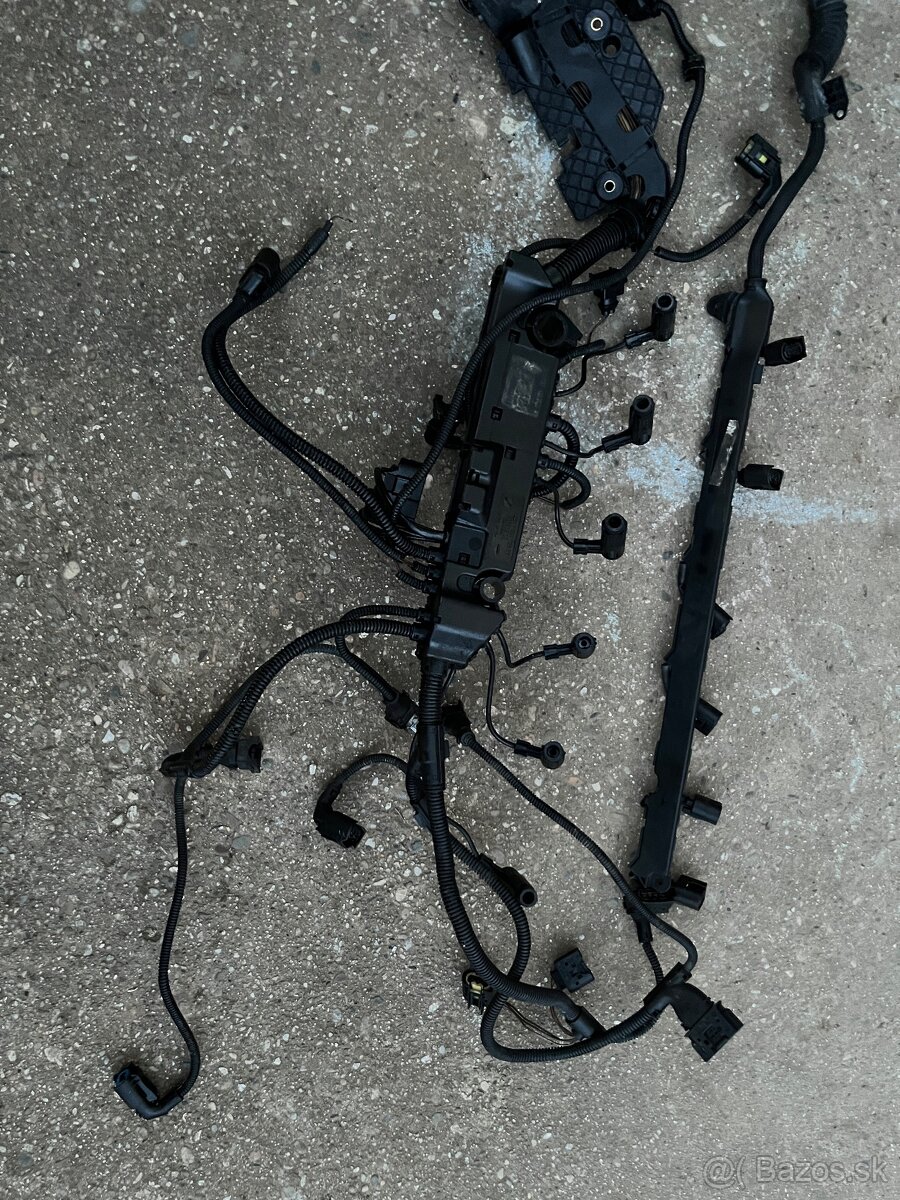 Kabeláž motora M57 306D3 170kw+DDE,CAS - 2