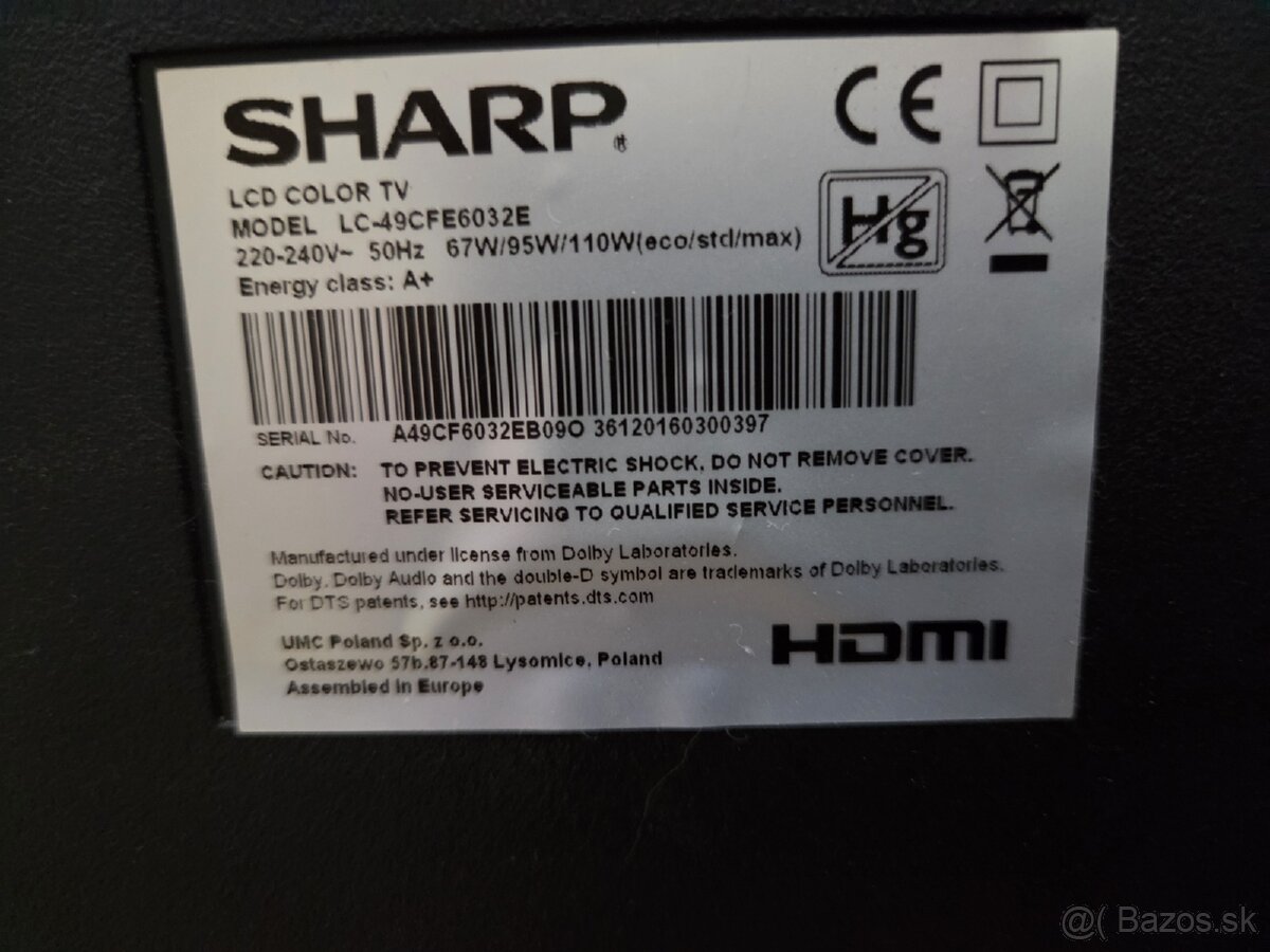 Sharp a LG TV - 2