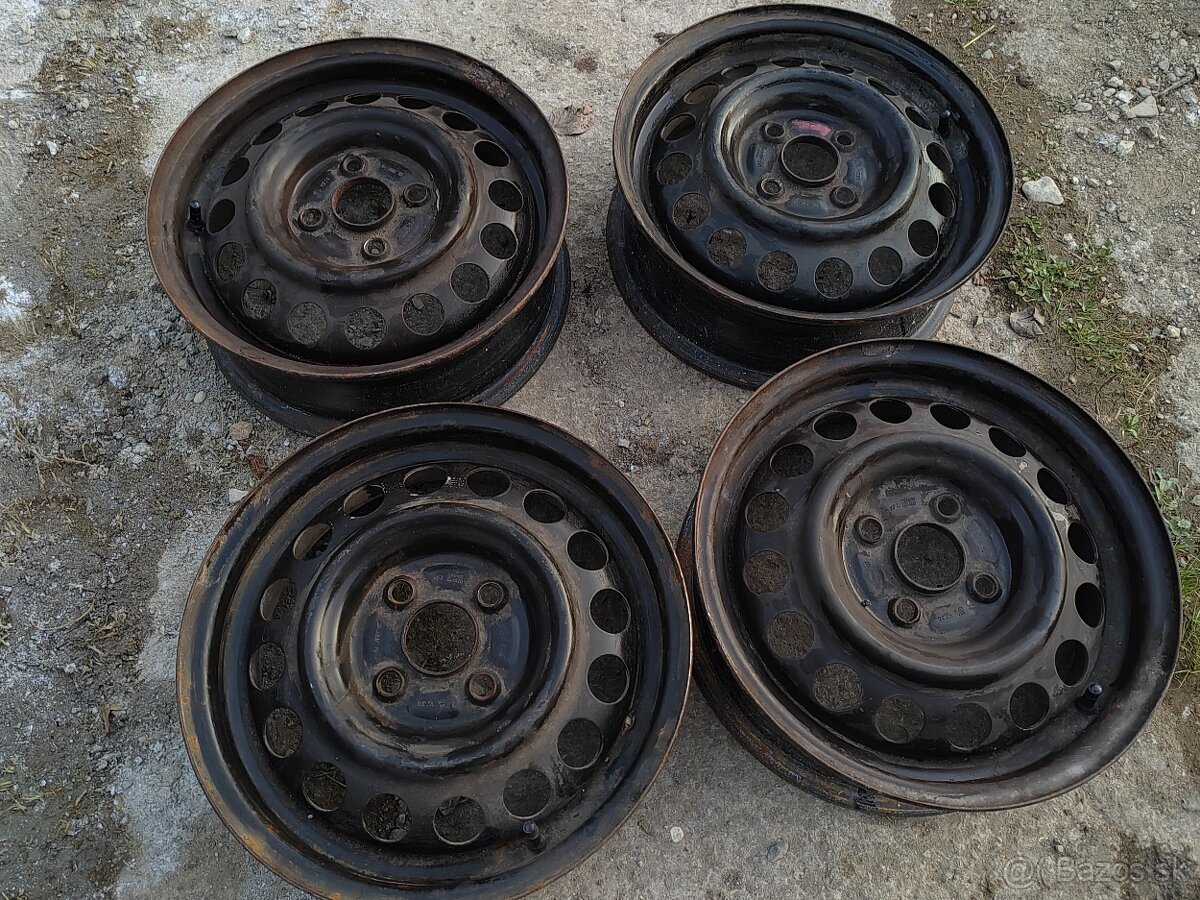 Plechové disky 4x100 R14 54mm - 2