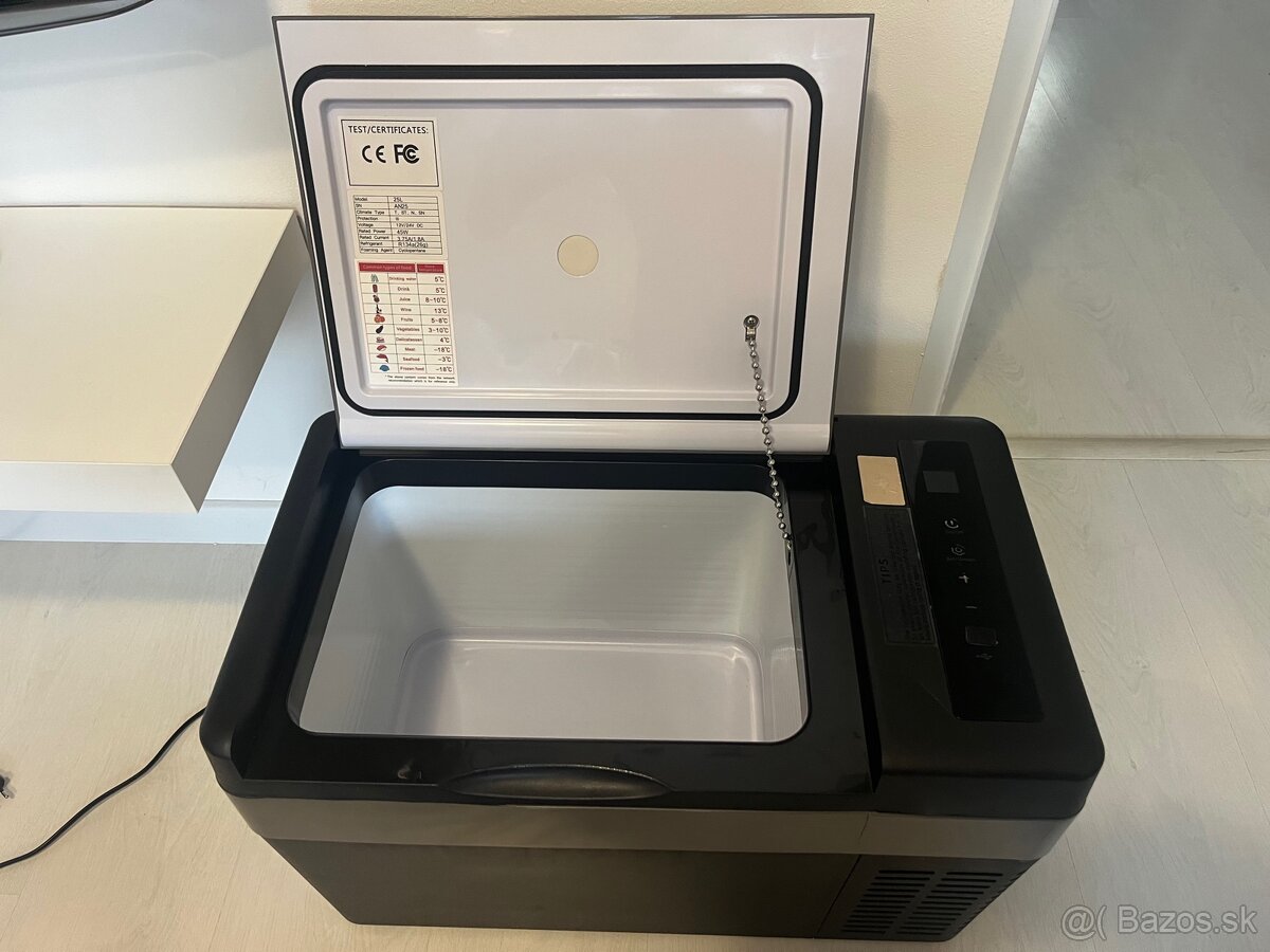 Kompresorová autochladnička/mraznička 25l - 2