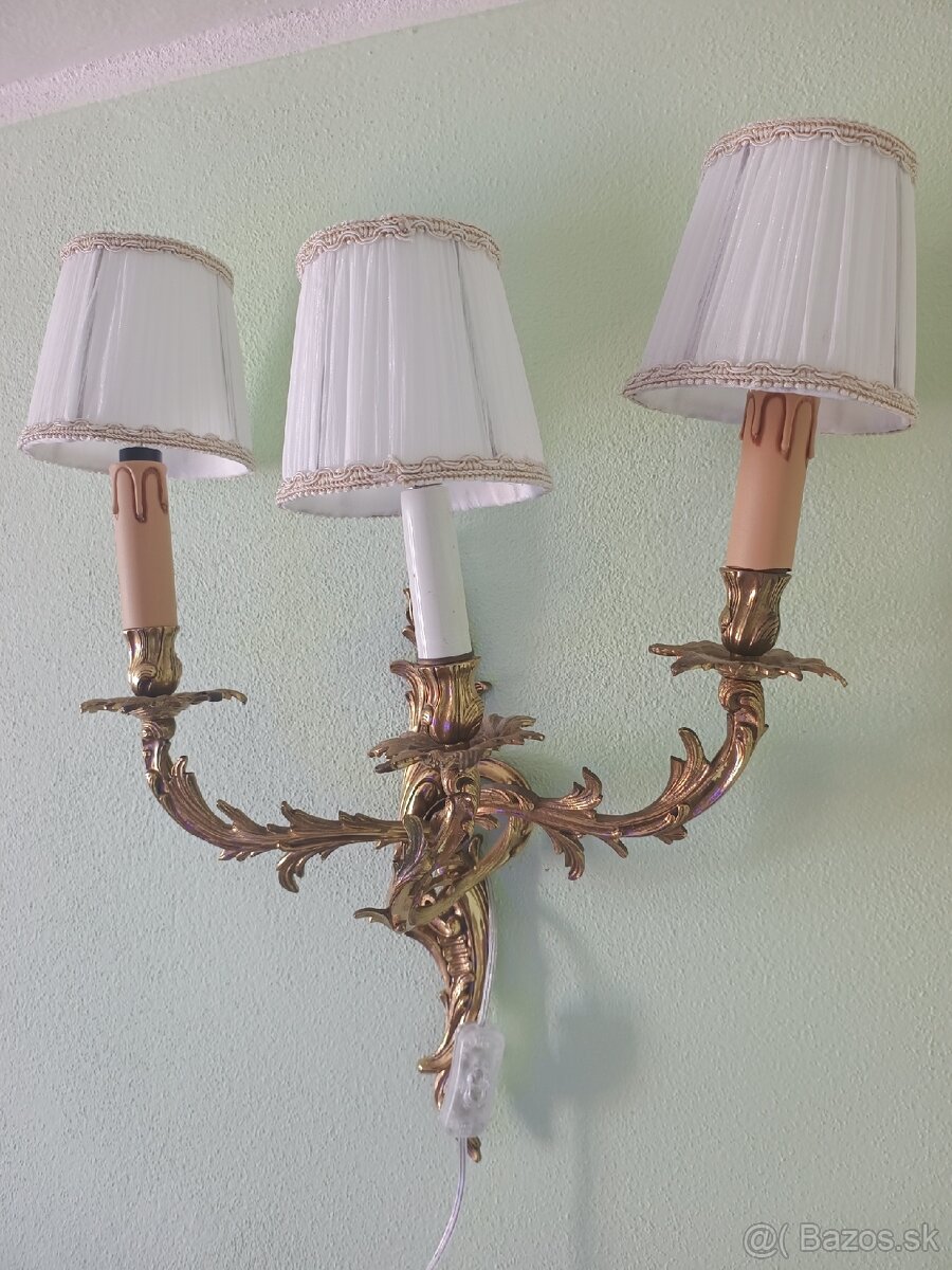 Francúzka nástenná lampa - 2