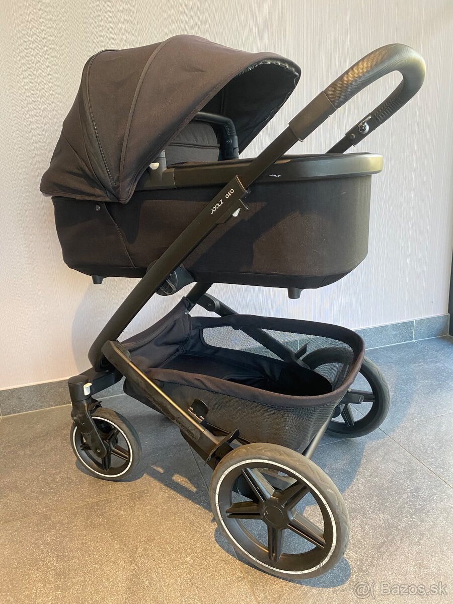 Joolz geo 3 brilliant black hlboky kocik - 2