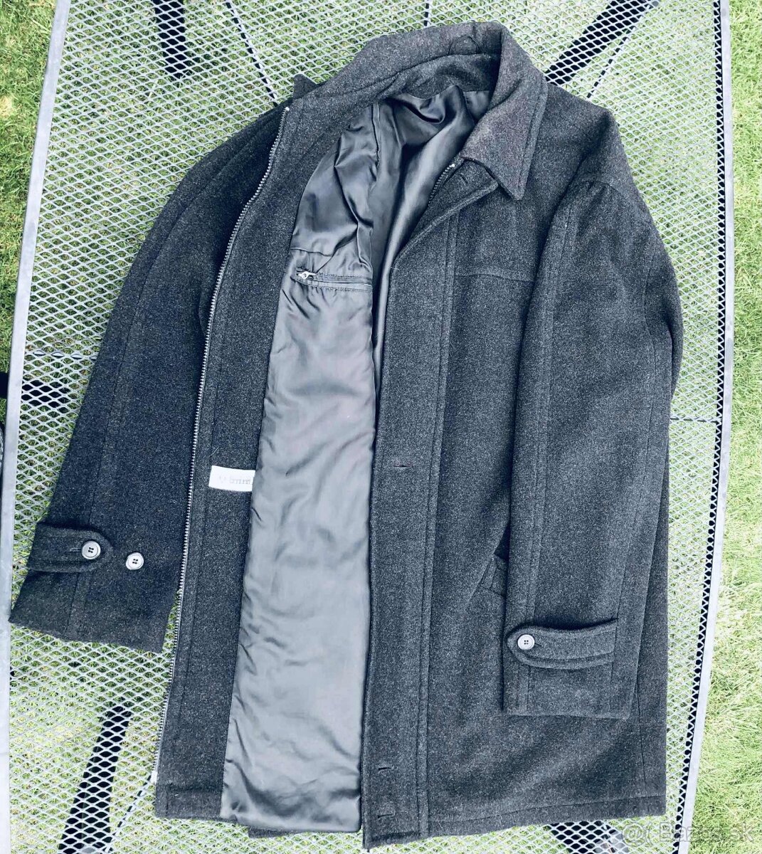 Pánsky predĺžený kabát VZORODEV PREŠOV, veľkosť XL - 2