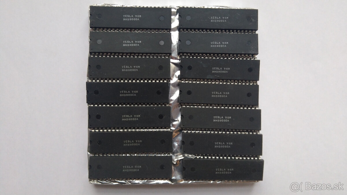 Procesor, integrovaný obvod Tesla MHB8080A - 2