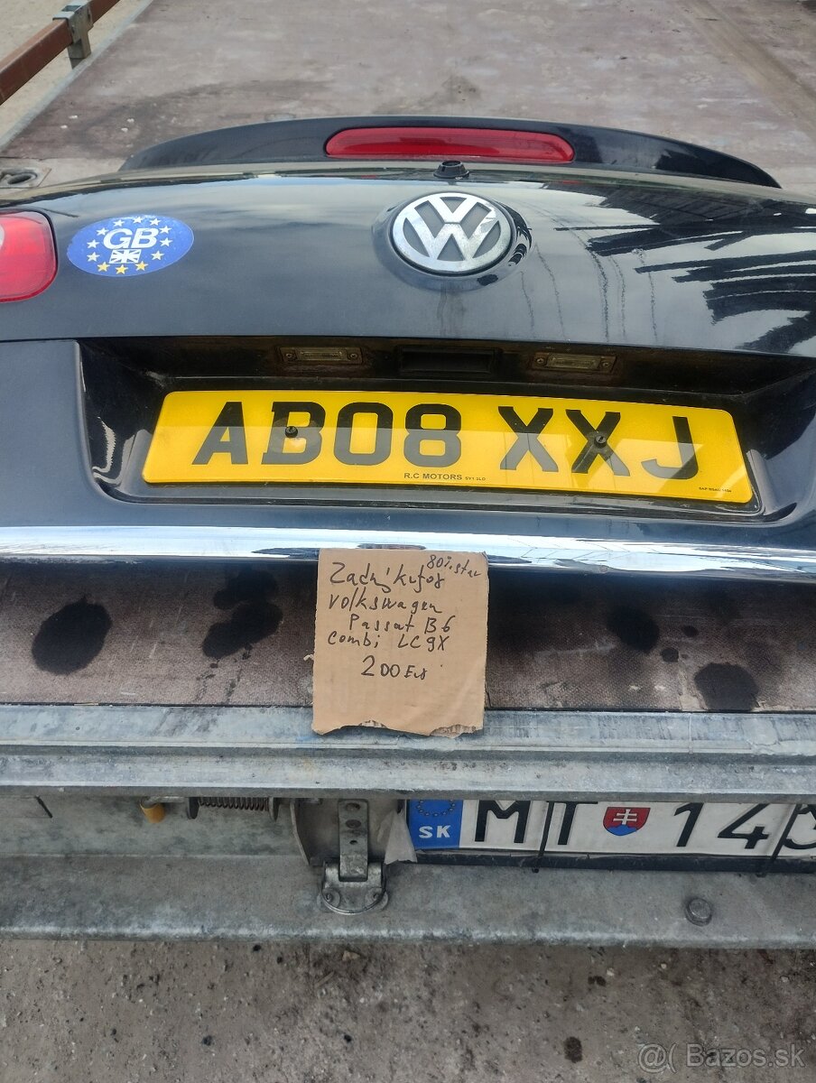 Zadný kufor Volkswagen Passat B6 combi - 2